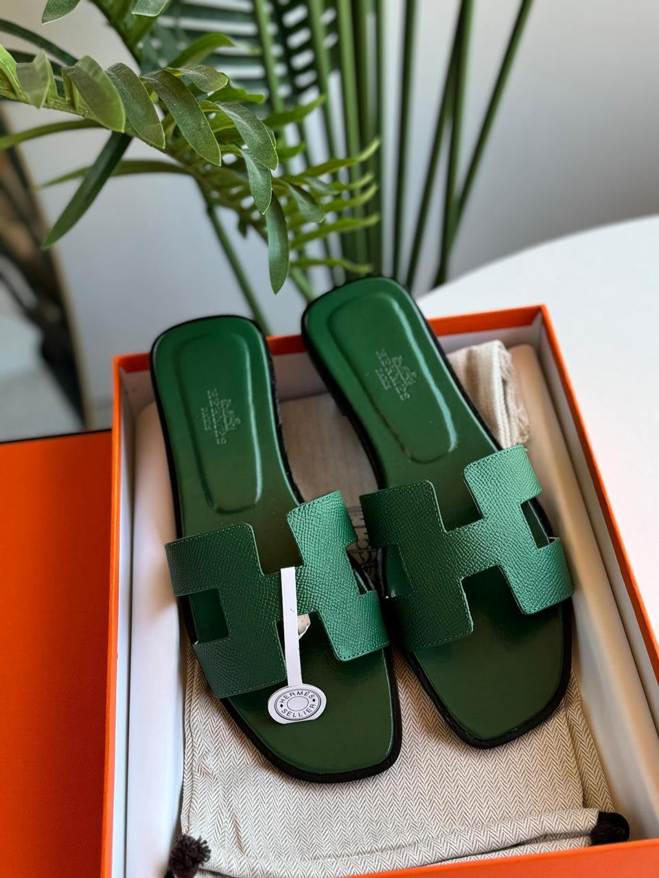 Hermes Slippers