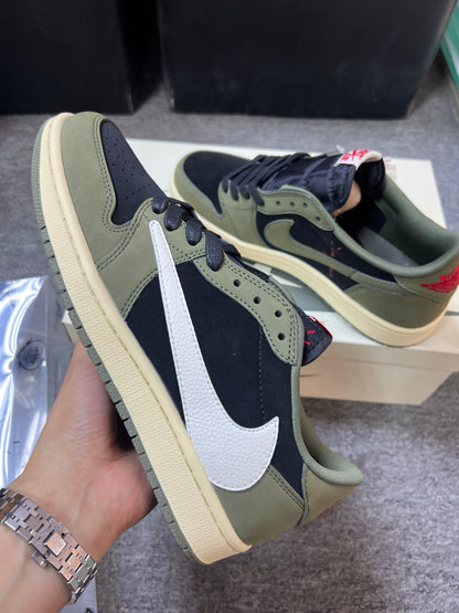 Travis Scott x Air Jordan 1 Low OG “BLACK OLIVE”