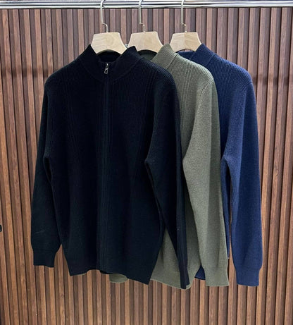 Loro Piana Zipper Sweater 3 colors