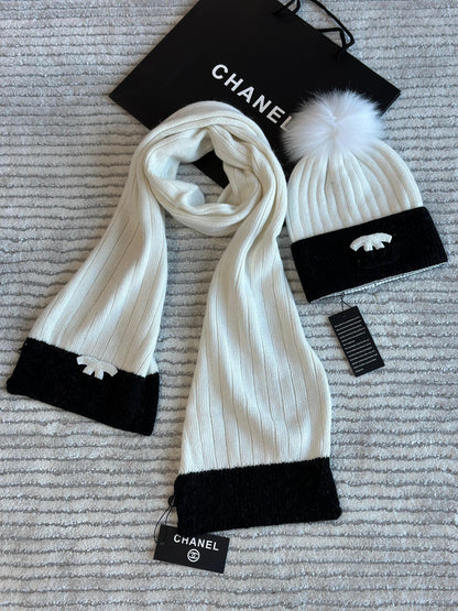 Chanel Beanie Set 3 colors