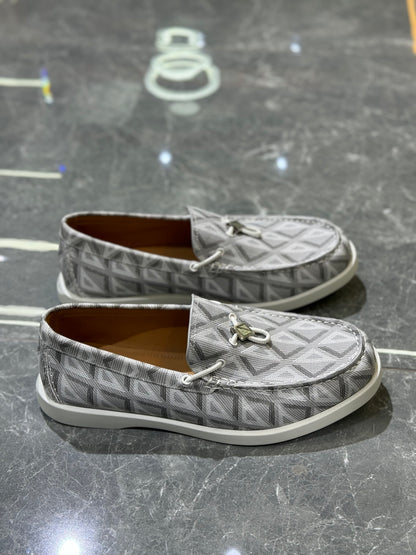 Dior Grey Loafers