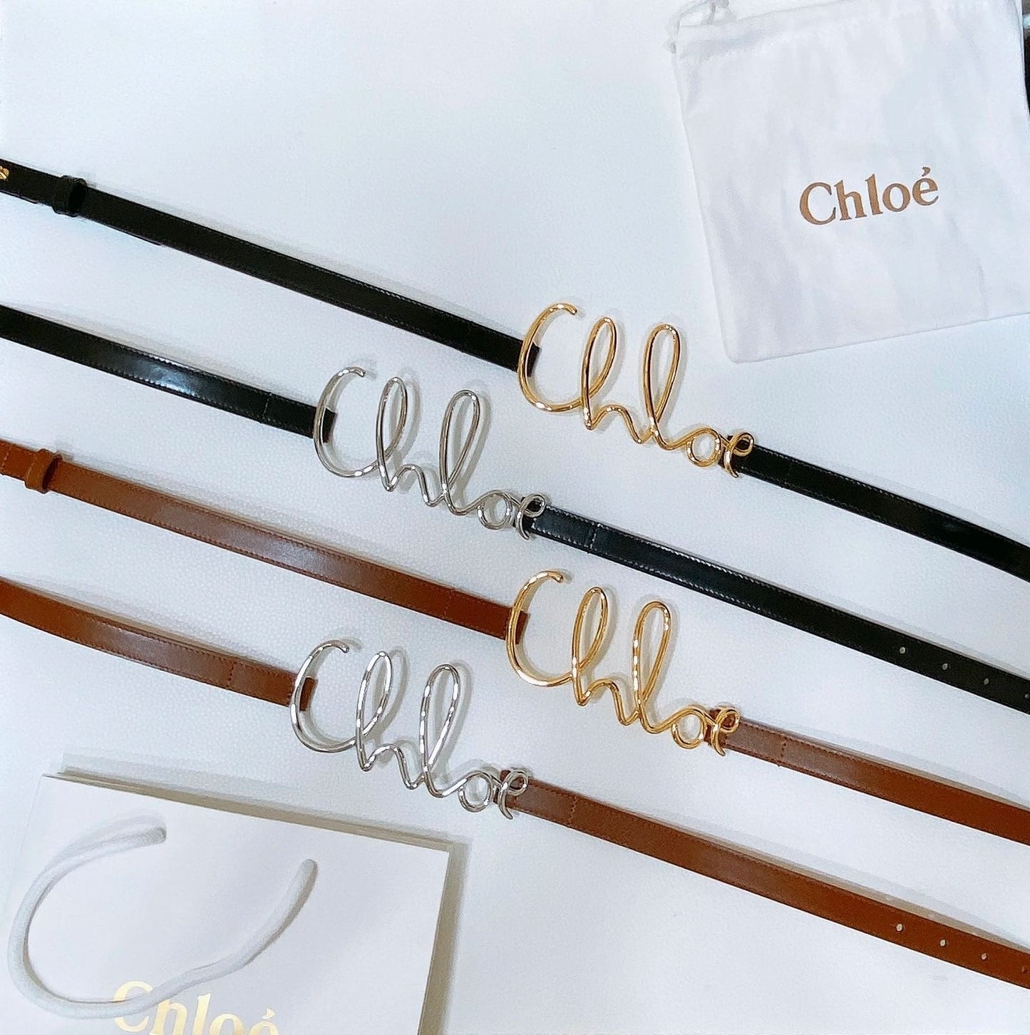 Chloé Belts 4 colors