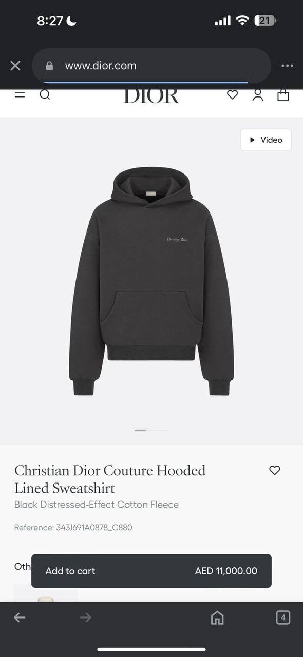 Dior Hoodie 3 colors