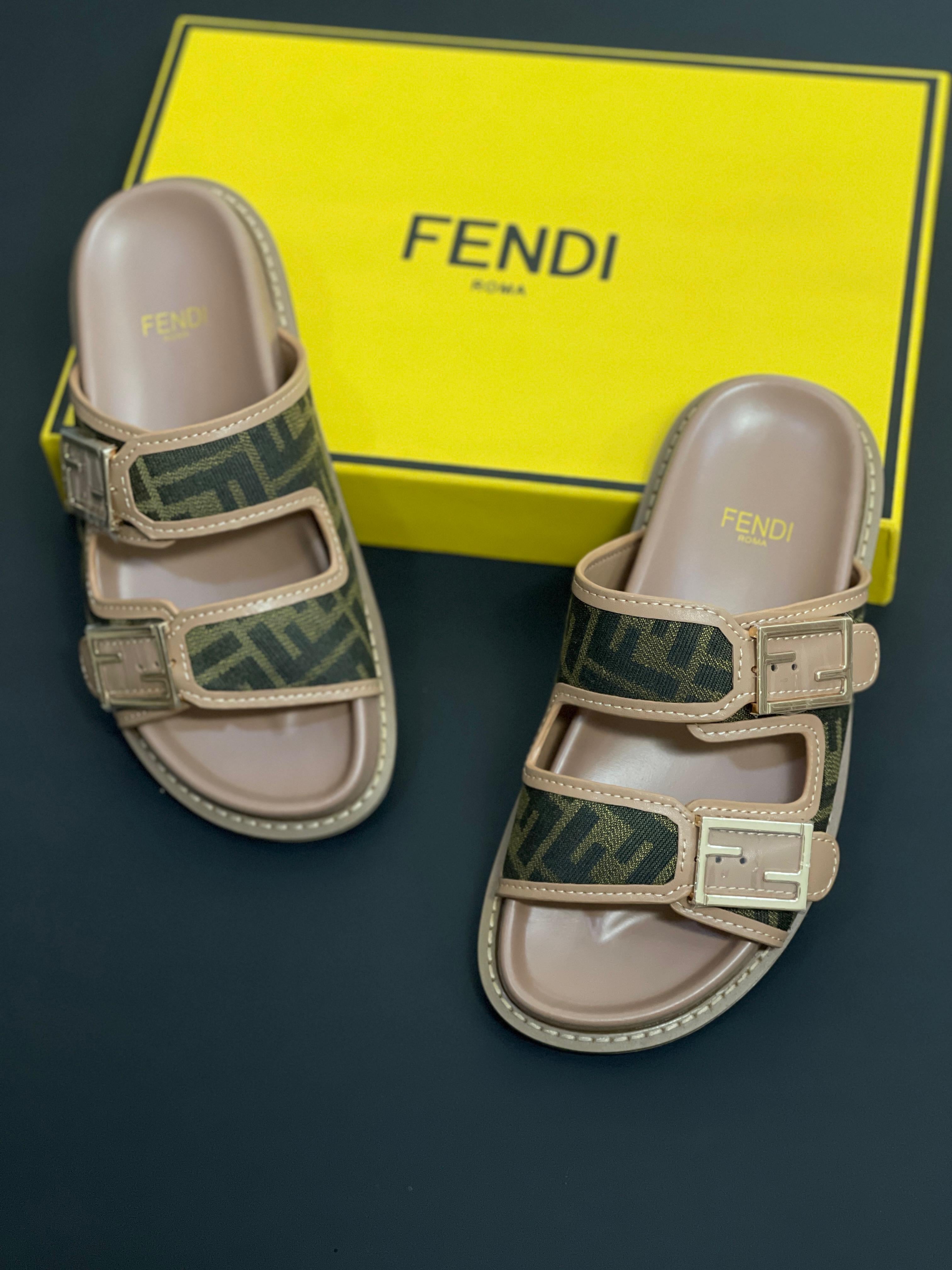 Fendi slippers price best sale