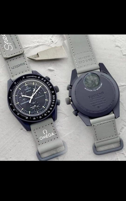 Omega Swatch Watch 9 colors