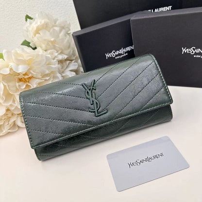 YSL Long Wallet 4 colors