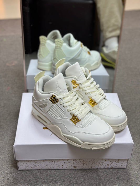 Jordan 4 Golden Metallic