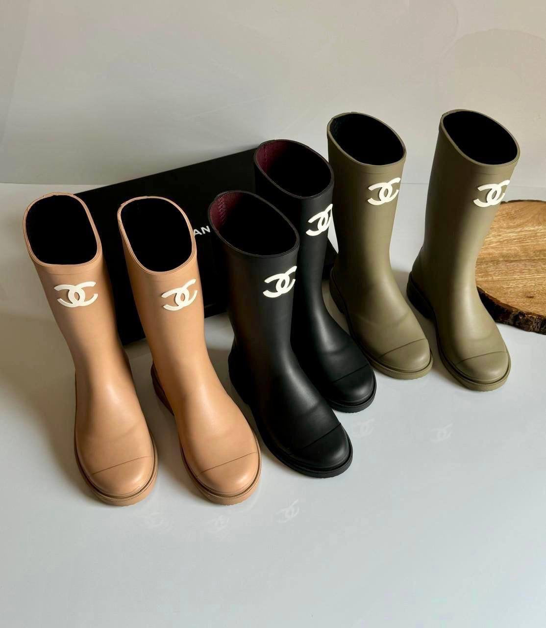 Chanel boot 3 colors