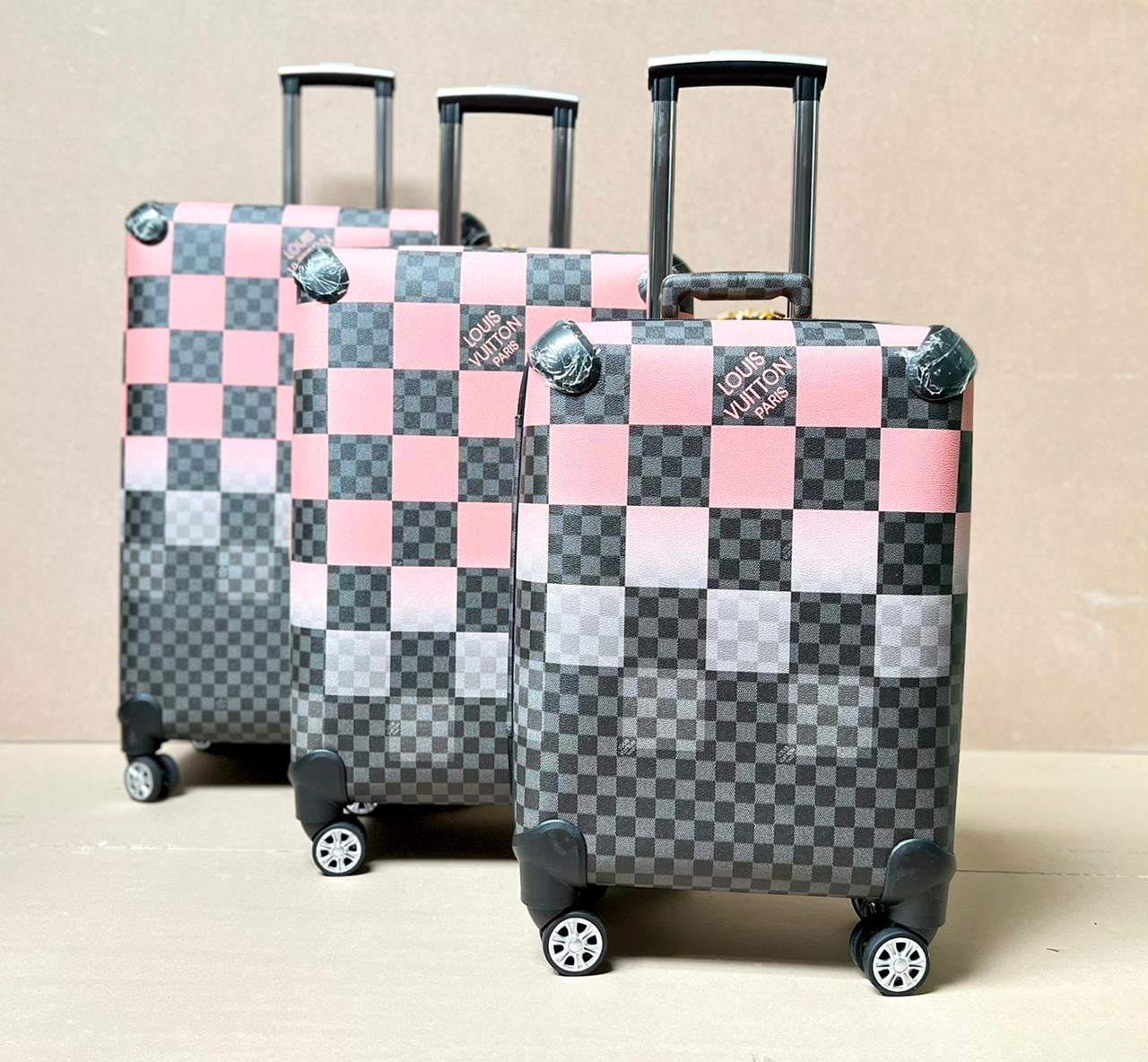 Louis Vuitton Trolly Suitcase Set