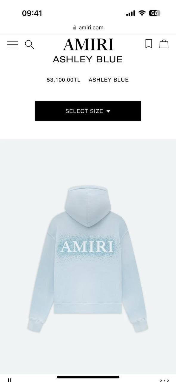 Amiri Hoodie 2 colors