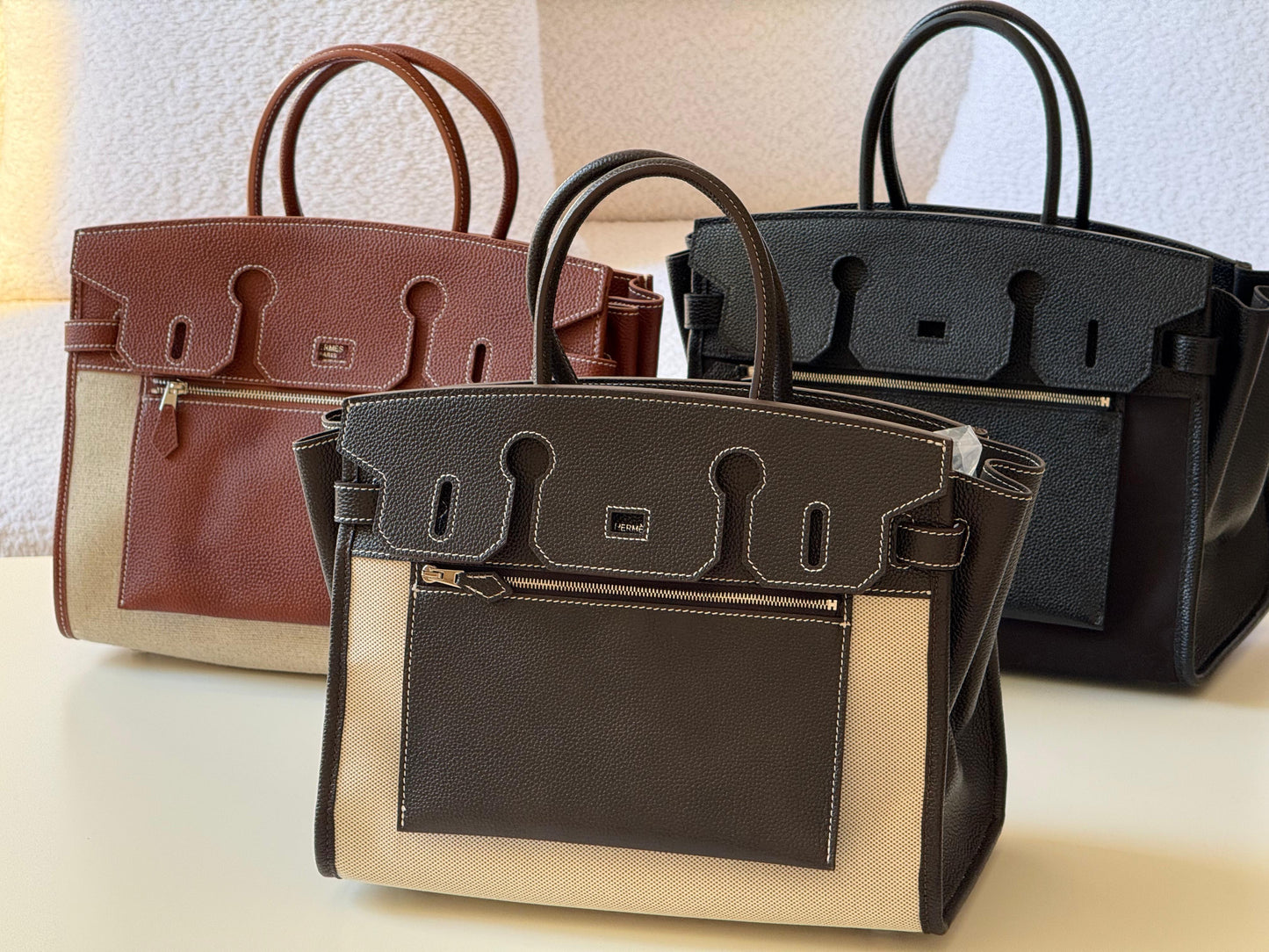 Hermes Birkin Tote Bag 3 colors