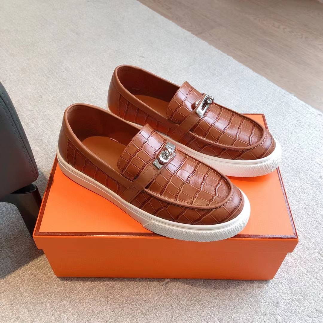 HERMES Loafers