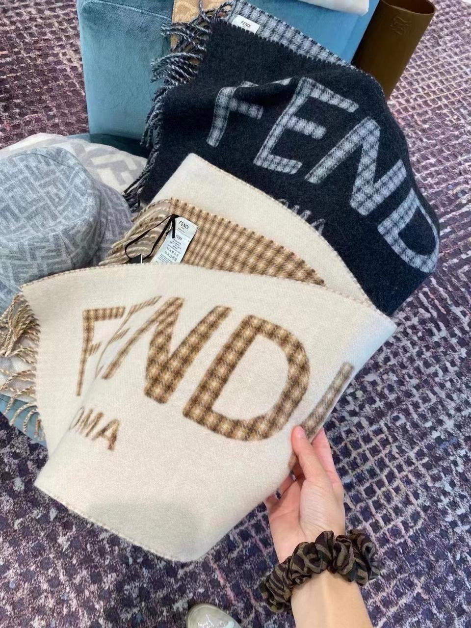 Fendi Unisex Scarf