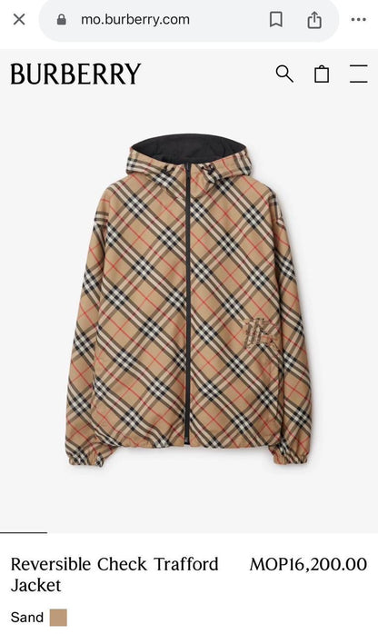 Burberry Revisable Jacket