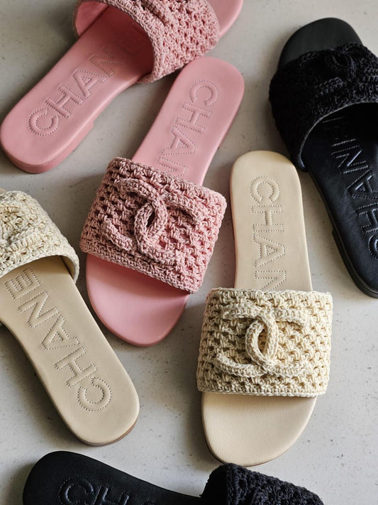 Chanel Slippers 3 colors