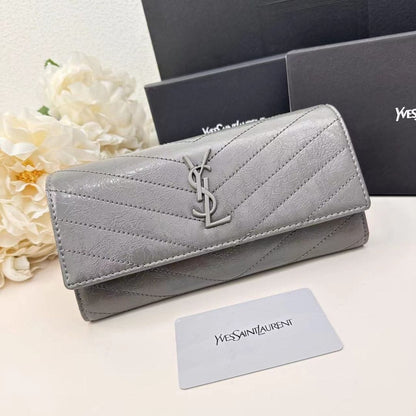 YSL Long Wallet 4 colors