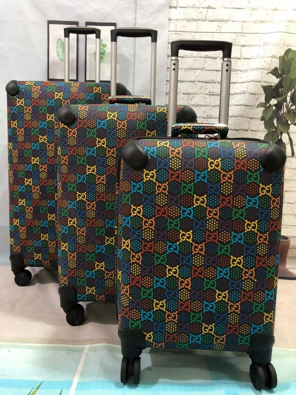 Gucci Trolly Suitcase Set