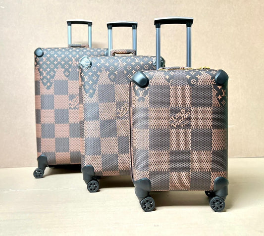 Louis Vuitton Trolly Suitcase Set