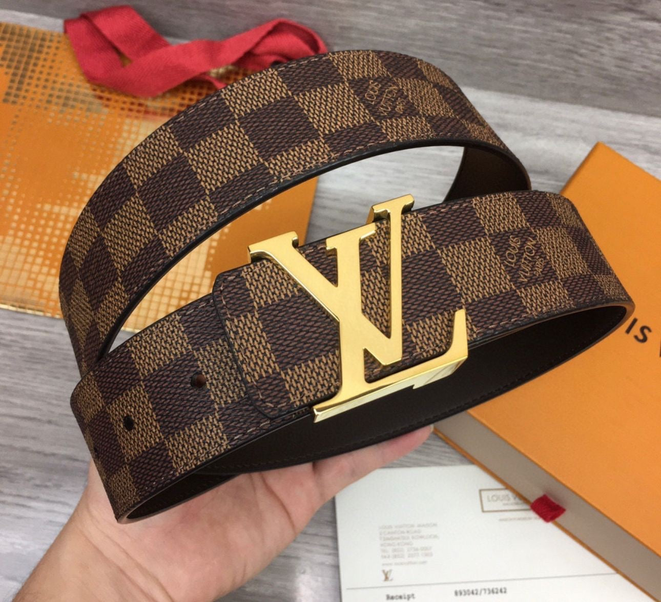 Louis Vuitton Belts 2 colors