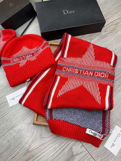 Dior Beanie Set