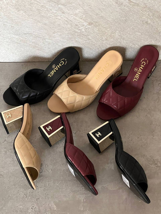 Chanel Heels 3 colors