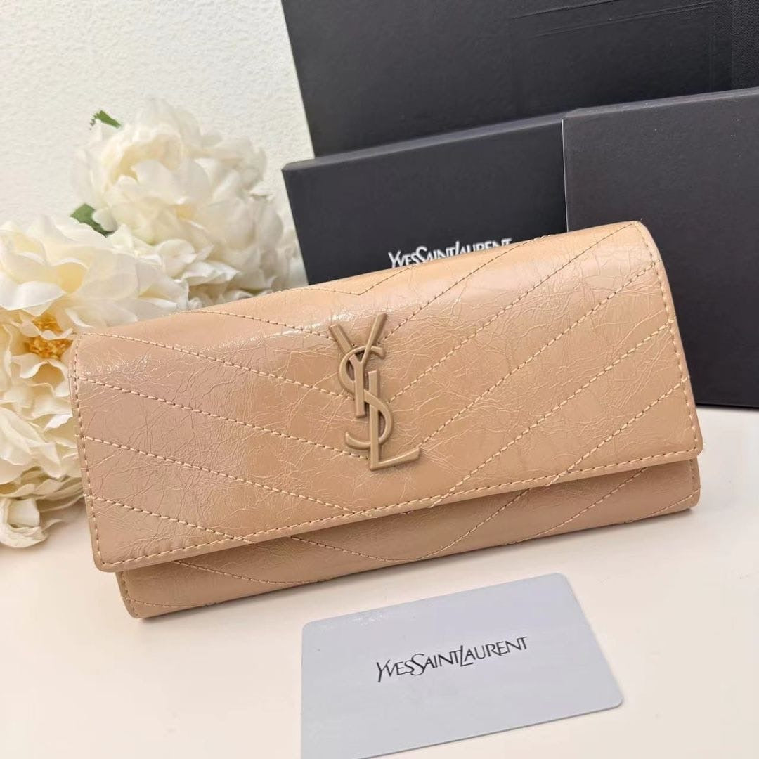 YSL Long Wallet 4 colors