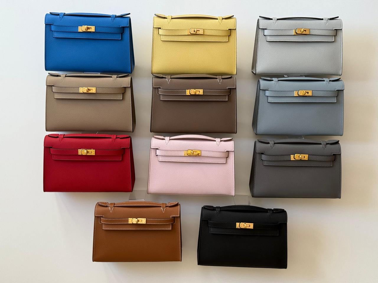 Hermes Mini Kelly 6 colors