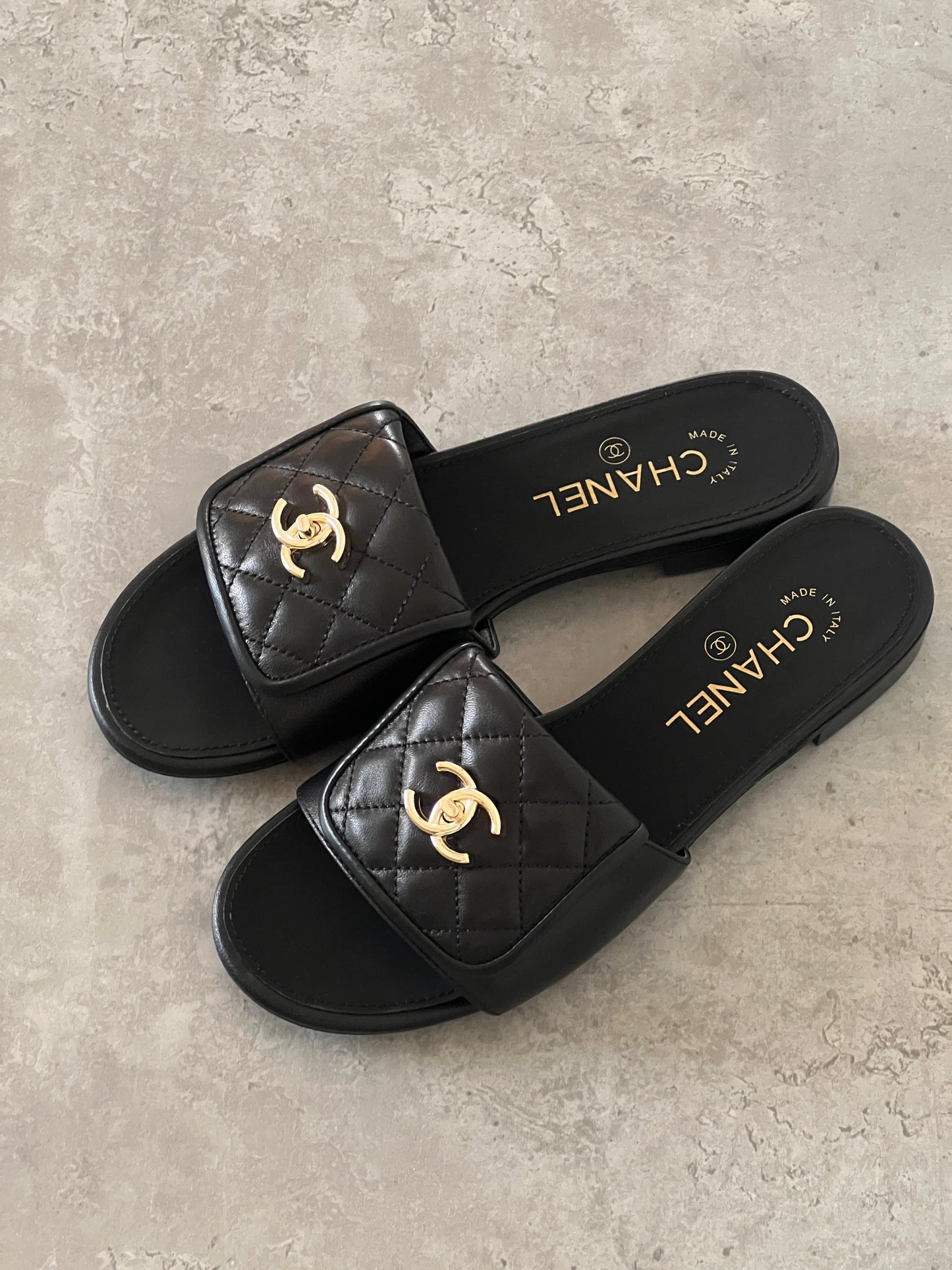 Chanel Slippers 2 colors