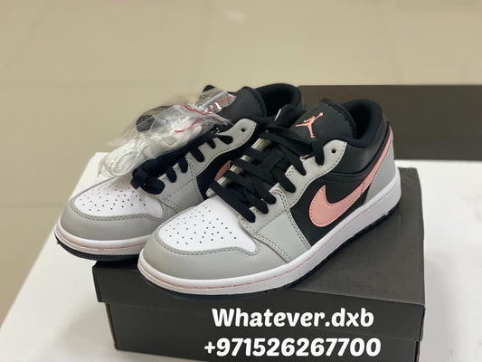 Jordan 1 Low Gray Pink