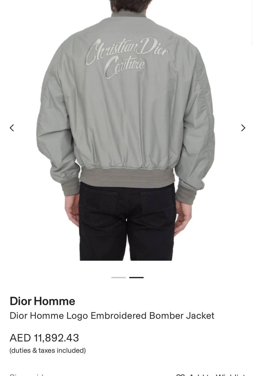 Dior Jacket