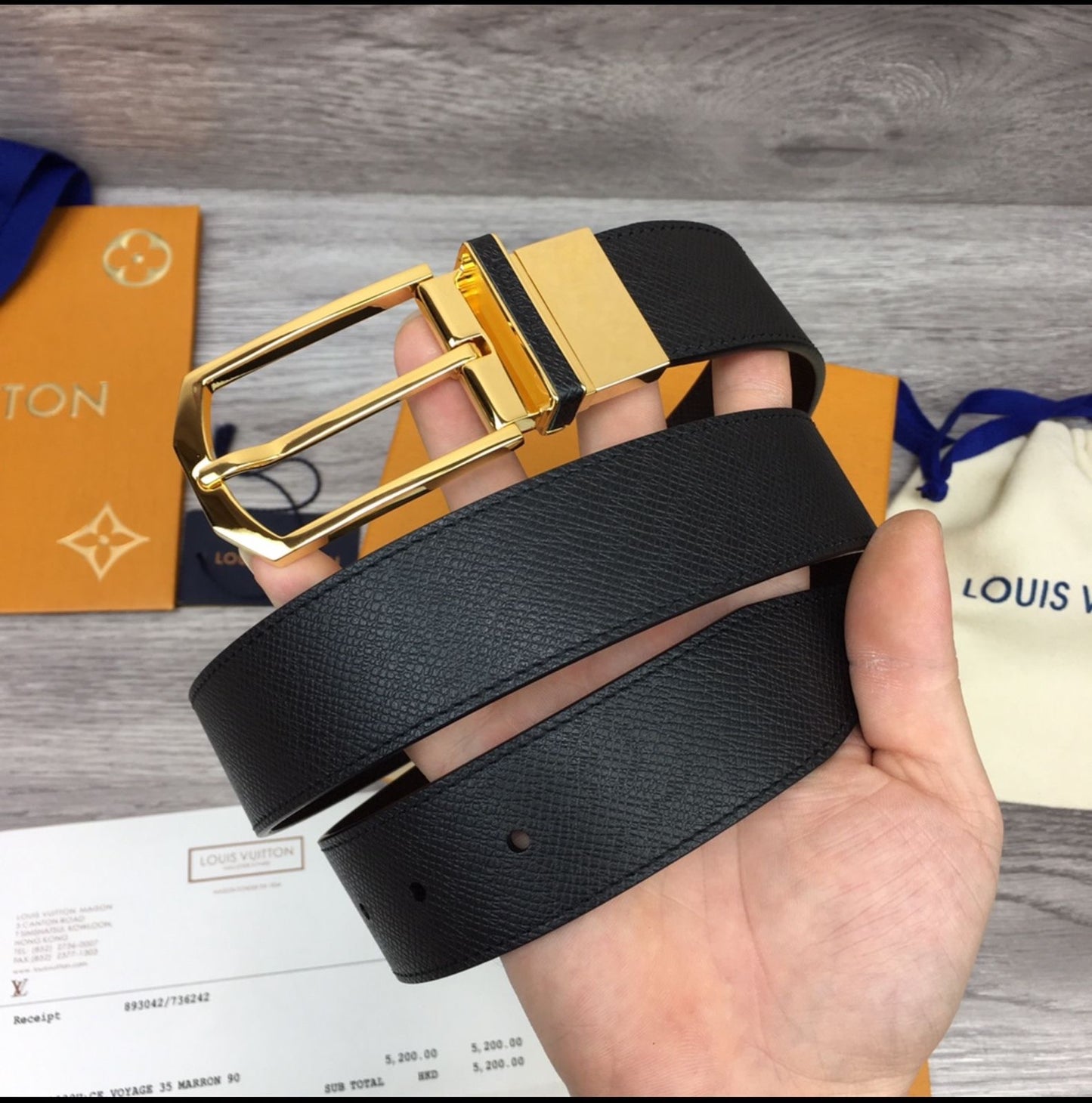 Louis Vuitton Belts 2 colors