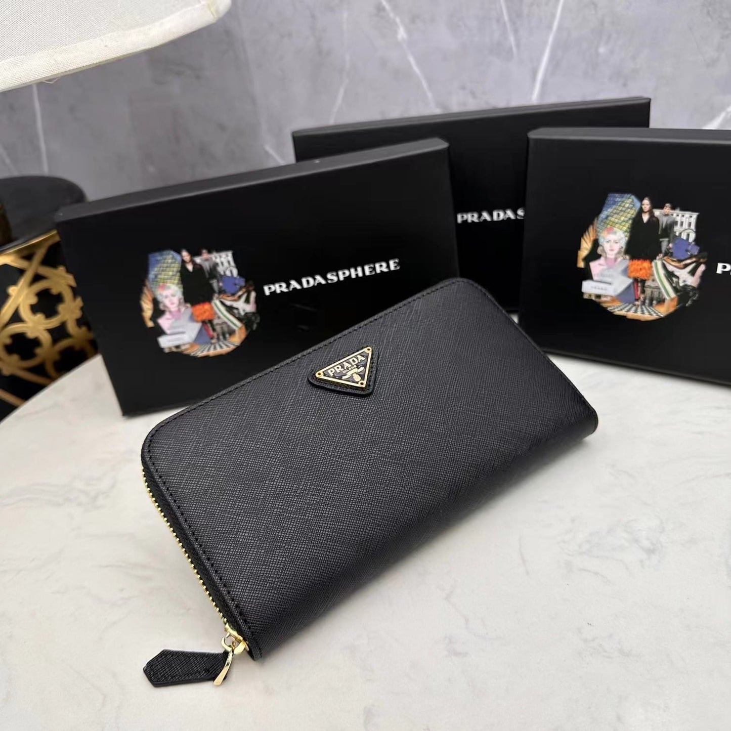 Prada Long Wallet 3 colors