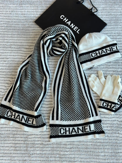 Chanel Beanie Set 2 colors