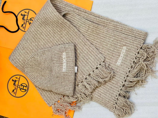 Hermes Beanie Set 3 colors