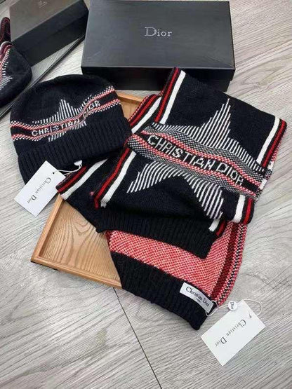 Dior Beanie Set