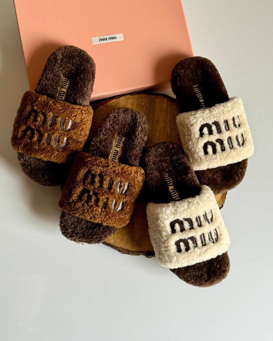 Miu Miu slippers 2 colors