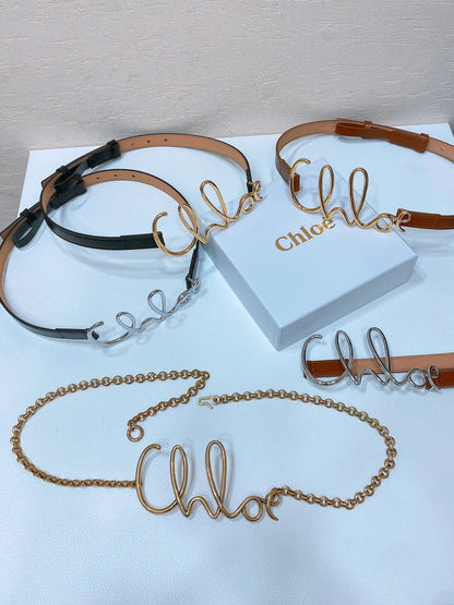 Chloé Belts 4 colors