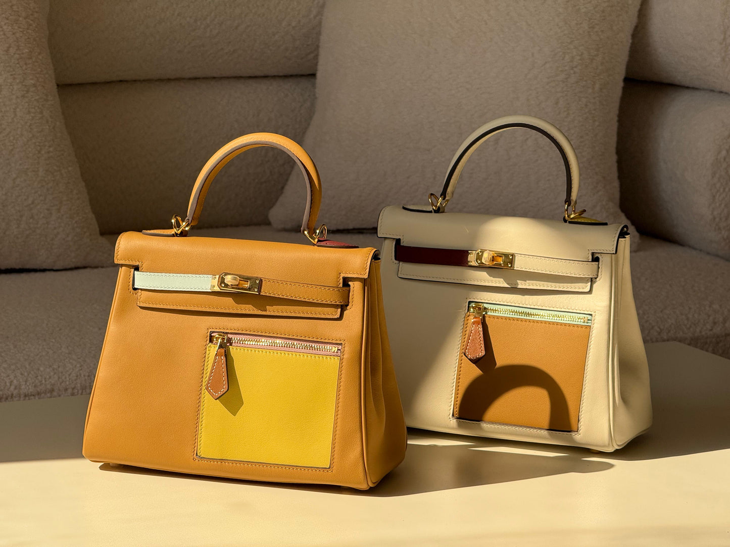 Hermes kelly Bag 2 colors