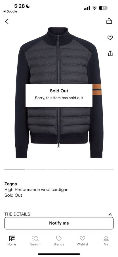 Zegna Jacket 2 colors