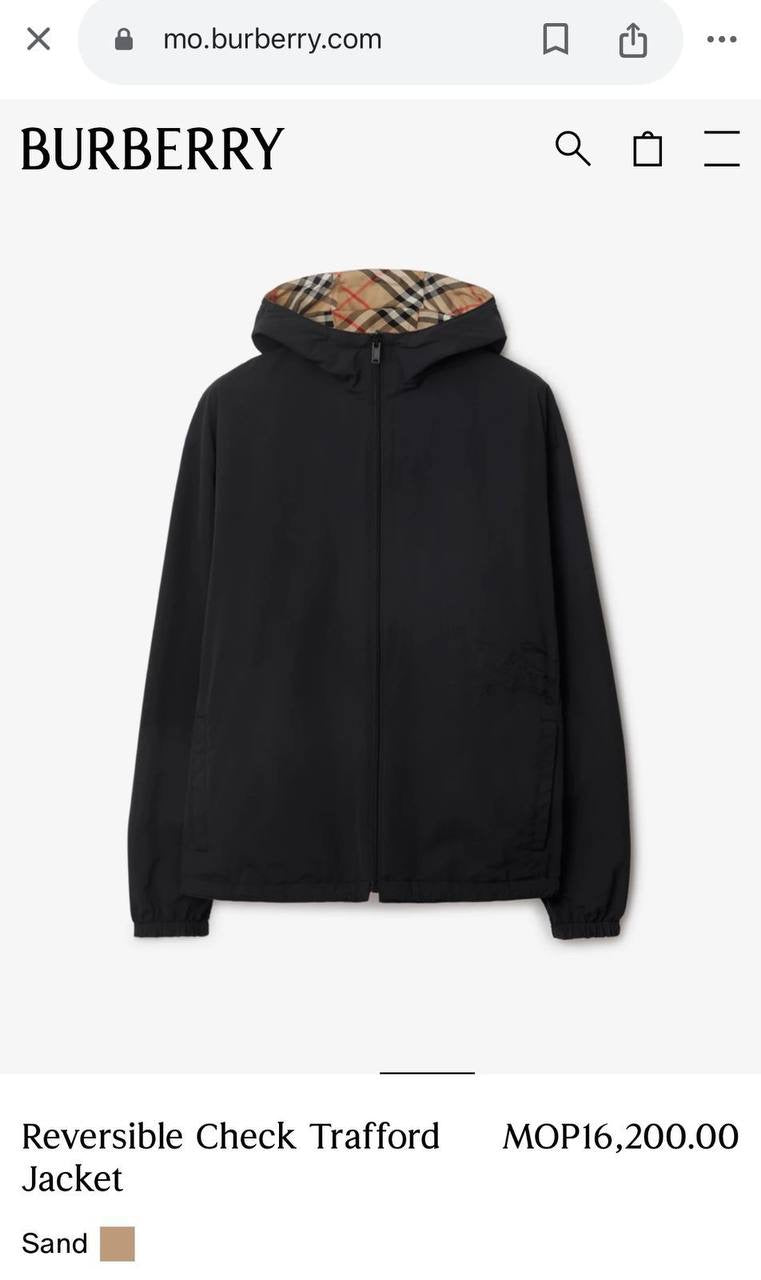 Burberry Revisable Jacket