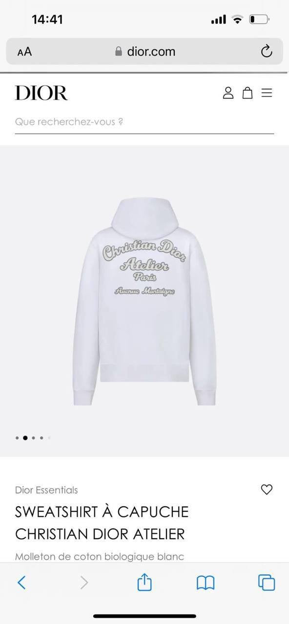 Dior Hoodie 2 colors