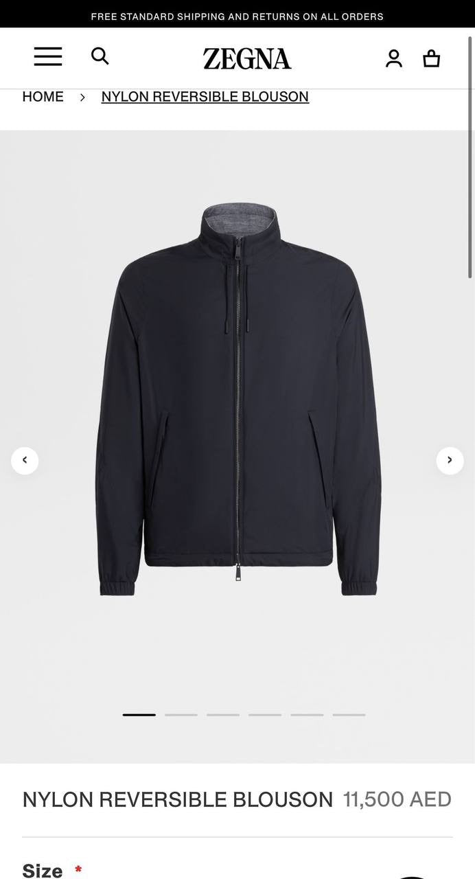 Zegna Revisable jacket 4 colors