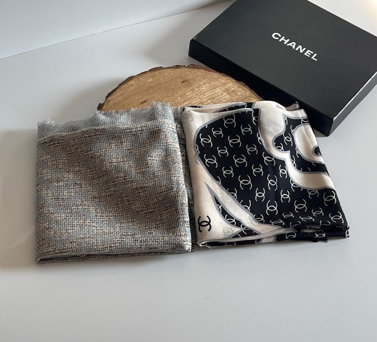 Chanel Scarf 2 colors