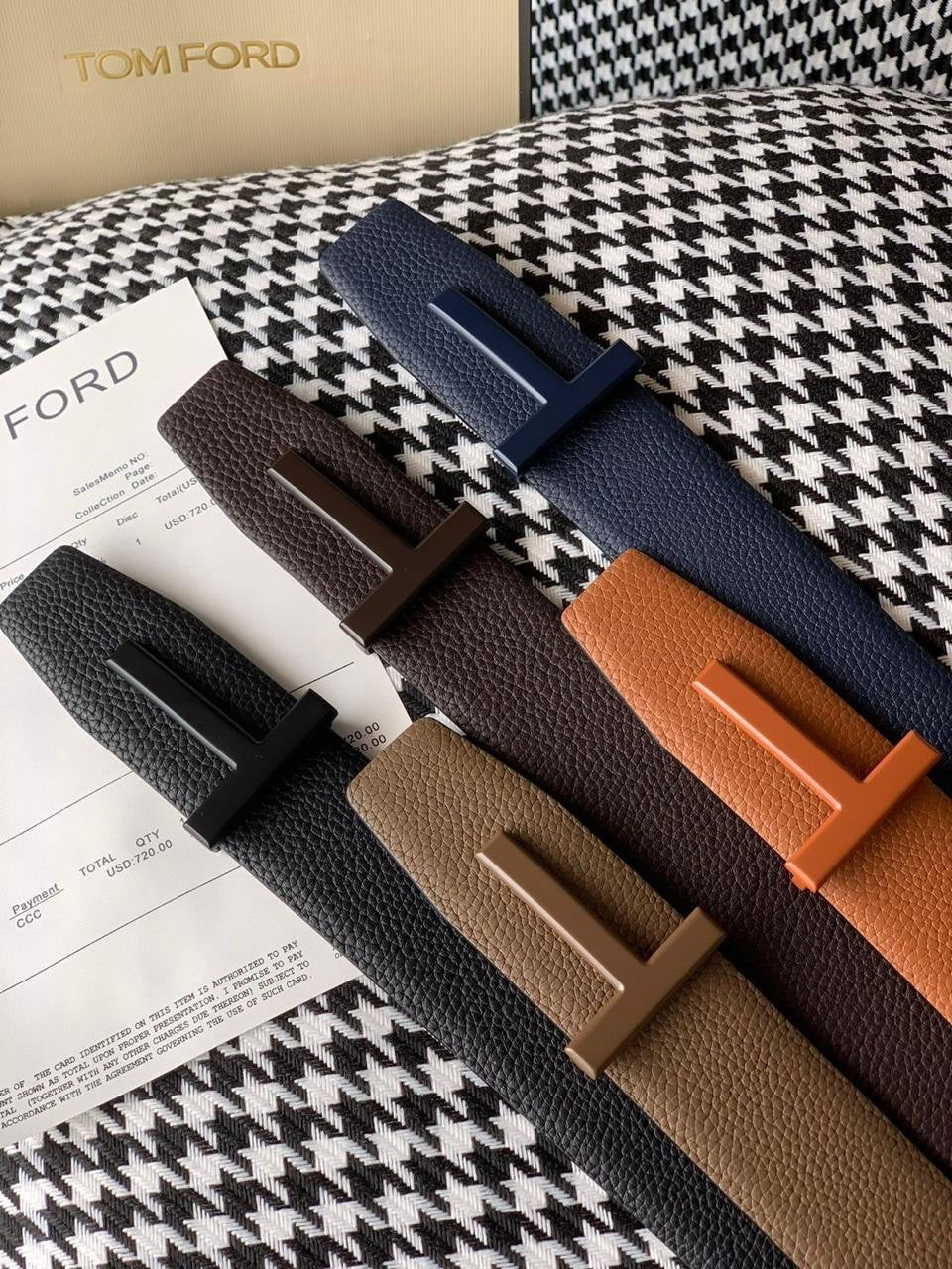 Tom Ford Belt 5 colors