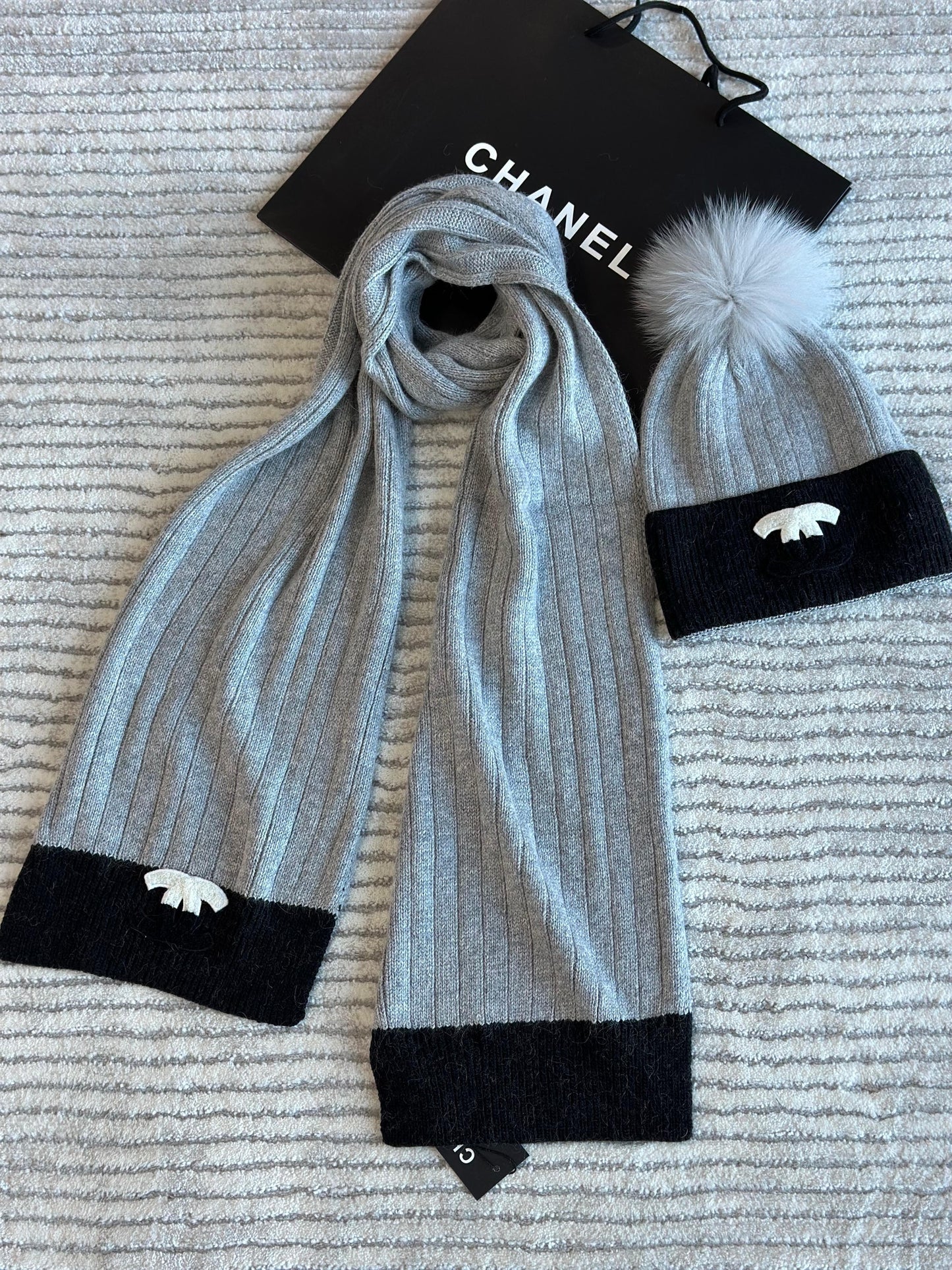 Chanel Beanie Set 3 colors