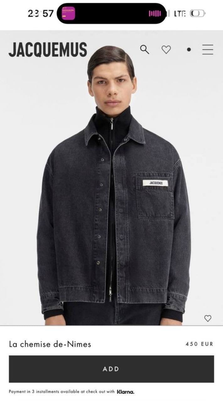 Jacquemus Long Sleeves Shirt