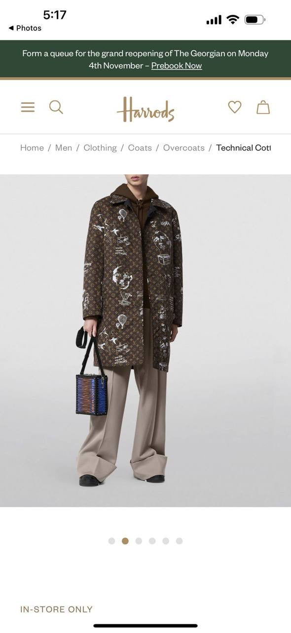 Louis Vuitton Double Faces Coat