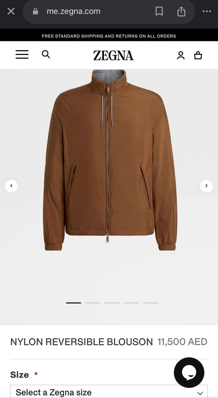 Zegna Revisable jacket 4 colors