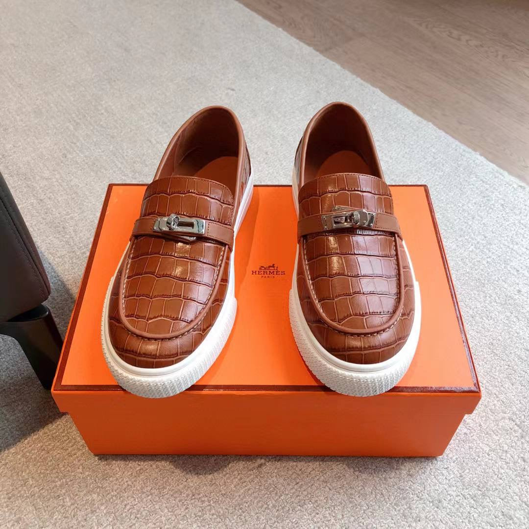 HERMES Loafers