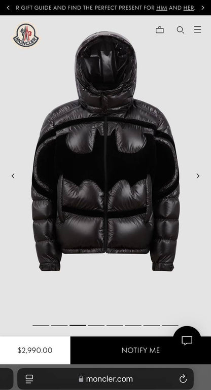 Moncler Batman Jacket